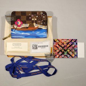 New Zippy Coin Purse Damier Ebene Vivienne N60258